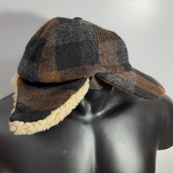 Broner Other - Broner Men's Wool & Sheepskin Hat/Cap With Flaps
